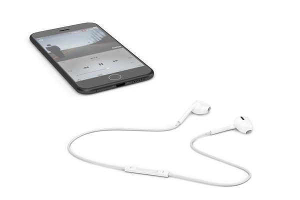คอนเซ็ปต์ iPhone 7 แบบตัดช่องเสียบหูฟังออก