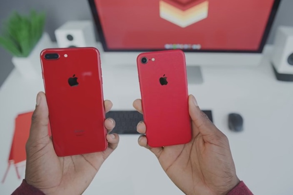 พรีวิว iPhone 8 Plus สีแดง