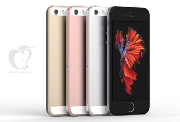 ชมภาพจำลอง iPhone SE จอ 4 นิ้ว