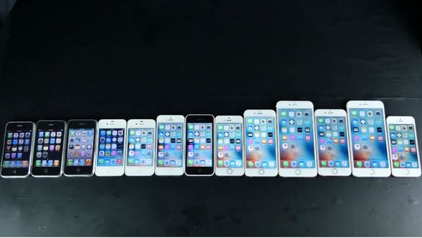 ชมคลิปเปรียบเทียบ iPhone SE กับ iPhone ทุกรุ่น
