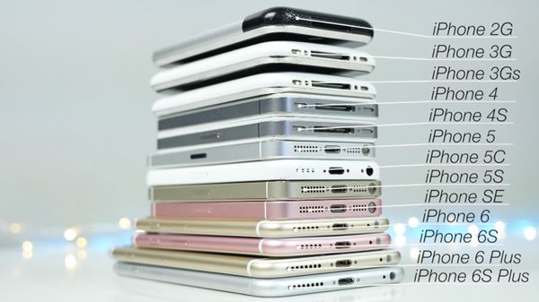 ชมคลิปเปรียบเทียบ iPhone SE กับ iPhone ทุกรุ่น