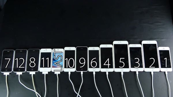 ชมคลิปเปรียบเทียบ iPhone SE กับ iPhone ทุกรุ่น