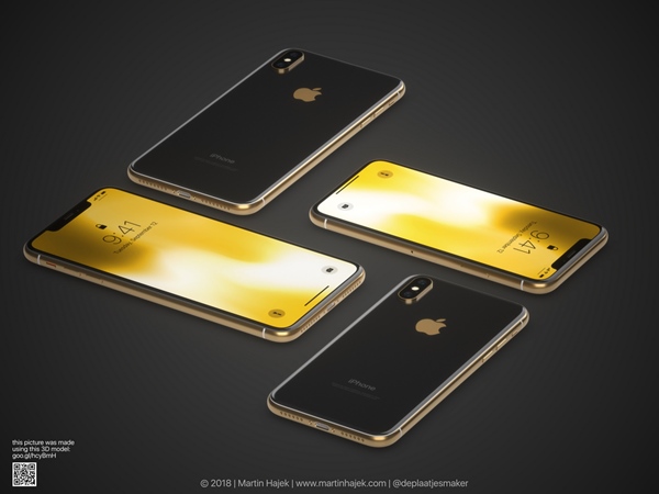 iPhone X สีทอง
