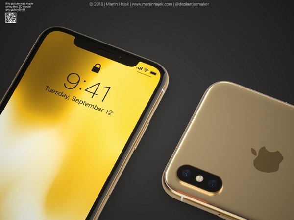 iPhone X สีทอง