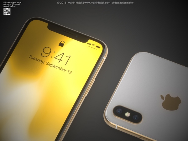 iPhone X สีทอง
