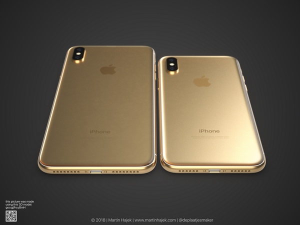 iPhone X สีทอง