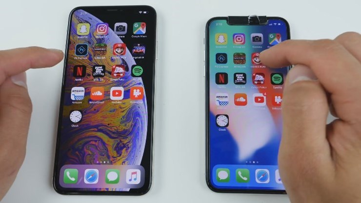 เปรียบเทียบความเร็ว iPhone XS Max vs iPhone X