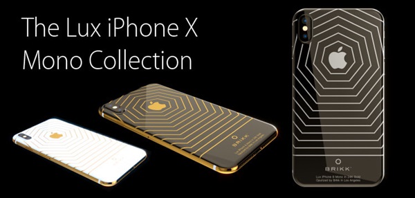 iPhone X รุ่นพิเศษ ทำจากทองคำและเพชร