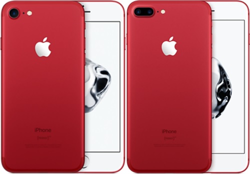 iPhone 7 และ iPhone 7 Plus สีแดง