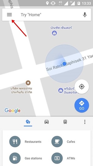 วิธีลบประวัติการเดินทาง บน Google Maps