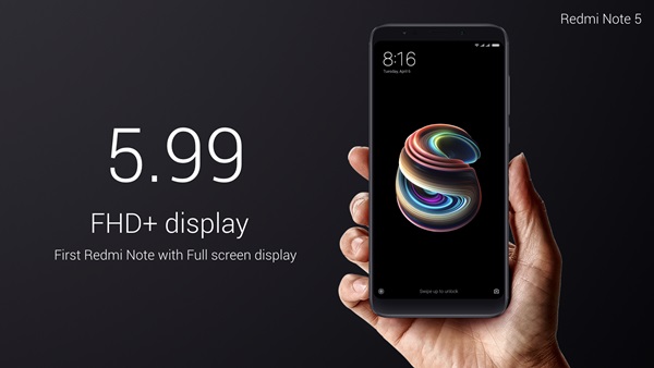 Xiaomi เปิดตัว Redmi Note 5 และ Redmi Note 5 Pro