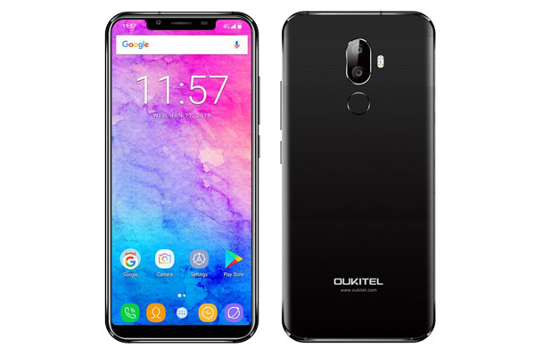 มือถือ Android ที่มีติ่งขอบจอเหมือน iPhone X