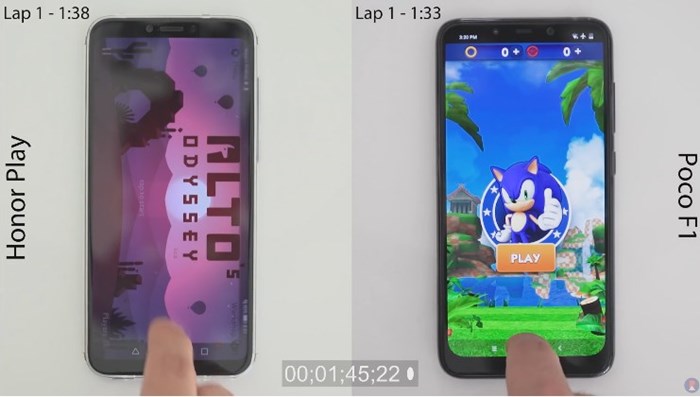 POCO F1 vs Honor Play