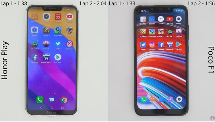 POCO F1 vs Honor Play