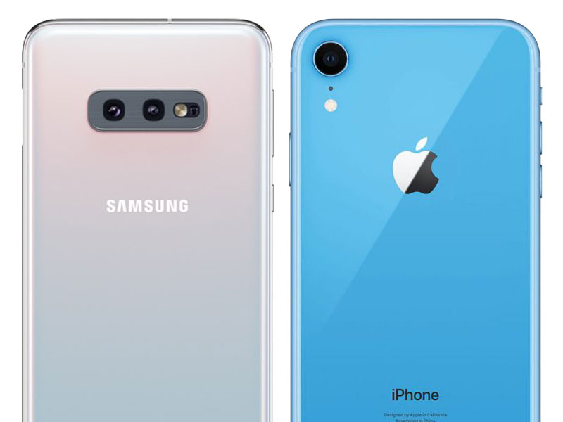 เปรียบเทียบ Galaxy S10e กับ iPhone XR