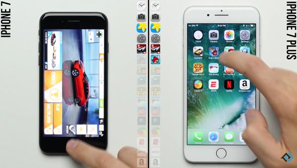 เทียบความเร็ว iPhone 7 VS iPhone 7 Plus