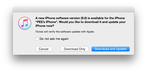 วิธีอัพเดท iOS 9 เวอร์ชั่นตัวเต็ม