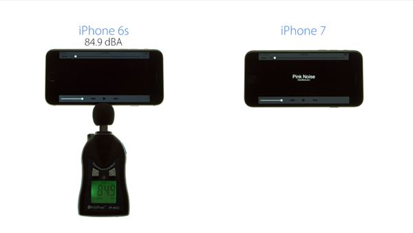 เปรียบเทียบความดังลำโพง iPhone 6s กับ iPhone 7