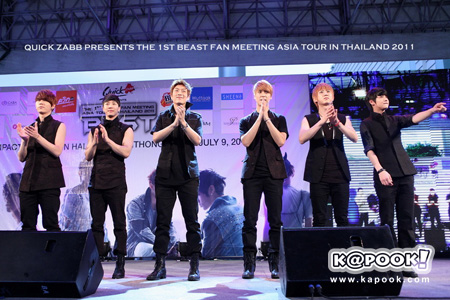 The 1st Beast Fan Meeting Asia Tour In Thailand
