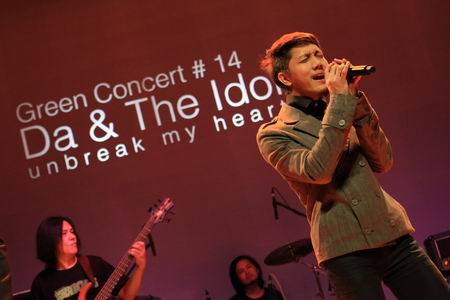 Green Concert # 14 DA & The Idols Unbreak My Heart