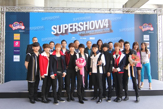 Super Junior World Tour Super Show 4 in Bangkok