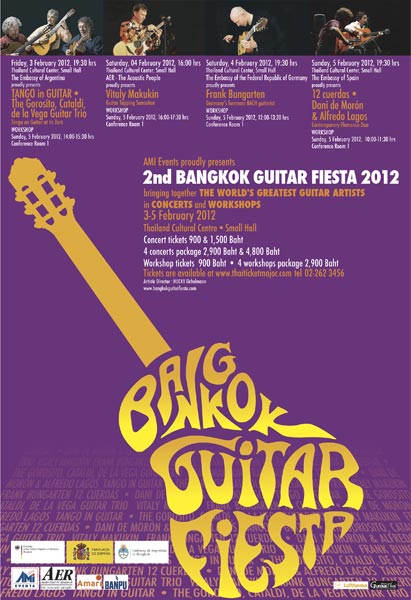 The 2nd BANGKOK GUITAR FIEST 2012