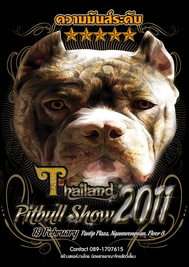Thailand Pitbull Show 2011