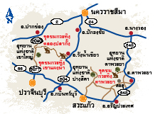 แผนที่เขาใหญ่