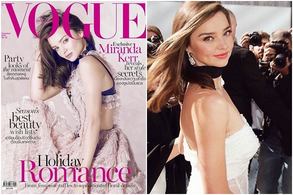 มิแรนดา เคอร์ ถ่ายแบบนิตยสาร Vogue ประเทศไทย