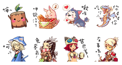 Dragonica – Cute Stickers