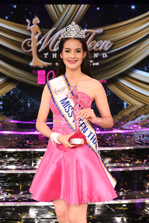 มิสทีนไทยแลนด์ 2015 ครีม วริศรา สาวน้อยวัย 15 คว้าตำแหน่ง