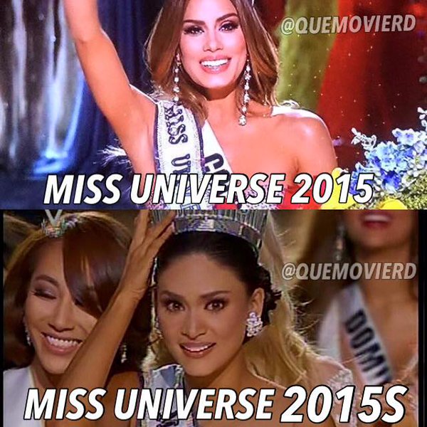 เกรียนไทยเมินดราม่านางงาม แห่ตัดต่อภาพ Miss Universe 2015