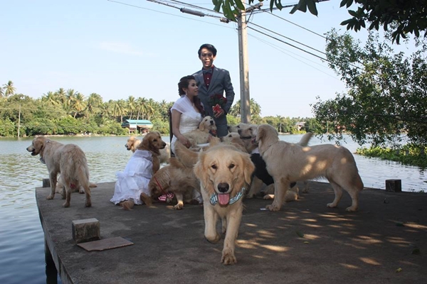 น่ารักสุด ๆ การถ่ายรูปพรีเวดดิ้งที่วุ่นวายที่สุดในปฐพี ดูแล้วยิ้มเลย