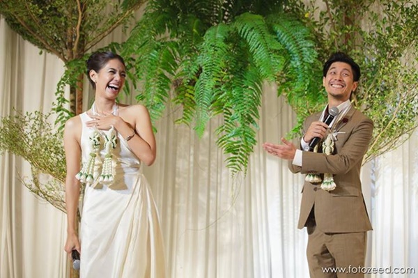 เรื่องเก๋ ๆ สไตล์ Eco Wedding ในงานแต่งนุ่น ท็อป