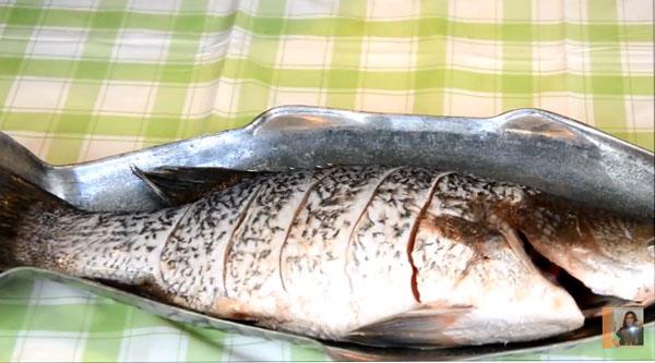 ปลากะพงนึ่งมะนาว อาหารไทยเปรี้ยวจี๊ด รสแซ่บเป๊ะเว่อร์