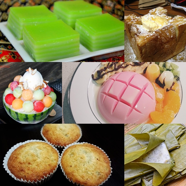 10 สูตรขนมยอดนิยม 