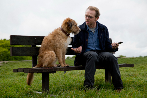 ไซมอน เพกก์ พร้อมฮาป่วง ใน Absolutely Anything 