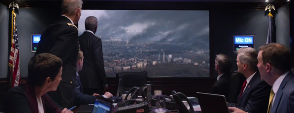 ใน ตัวอย่างล่าสุด London Has Fallen