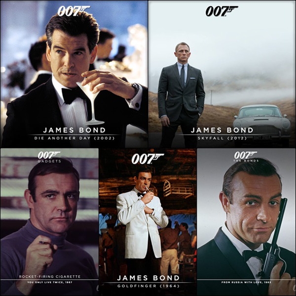 ดูเจมส์ บอนด์ 007 ทั้งหมด