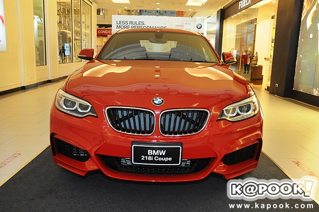 BMW 218i Coupe M Sport 2015