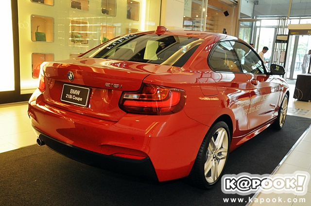 BMW 218i Coupe M Sport 2015