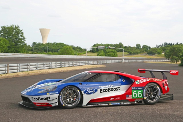 Ford Gt Racecar 2016 รถแข่งสวยลุยสนาม Le Mans