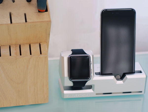 แท่นชาร์จ iPhone และ Apple watch