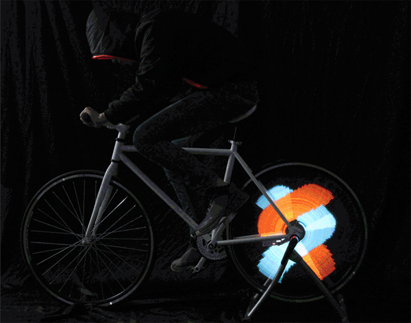 ไฟ LED ล้อจักรยาน