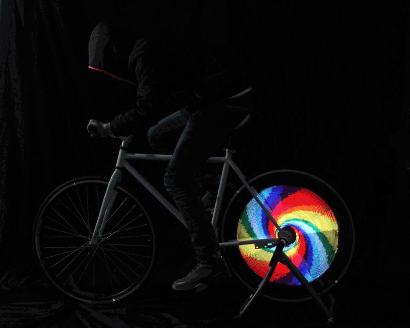 ไฟ LED ล้อจักรยาน