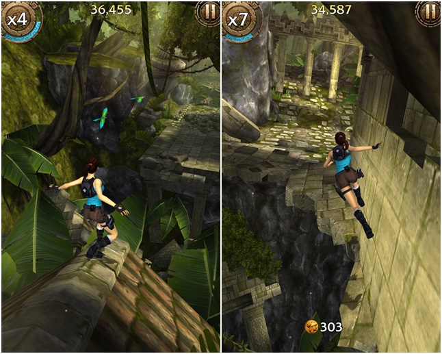 Lara Croft: Relic Run ลาร่า ครอฟต์ ตะลุยหุบเขามรณะ เกมใหม่แนว Temple Run 