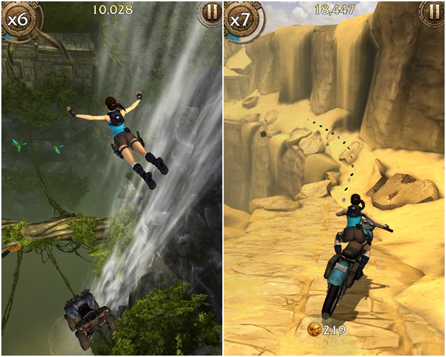 Lara Croft: Relic Run ลาร่า ครอฟต์ ตะลุยหุบเขามรณะ เกมใหม่แนว Temple Run 