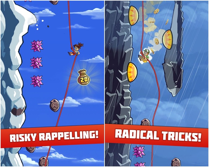 Radical Rappelling เกมโดดผาท้านรกสุดเสียว