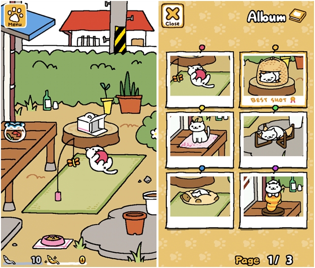 Neko Atsume เกมทาสแมวเวอร์ชั่นภาษาอังกฤษ