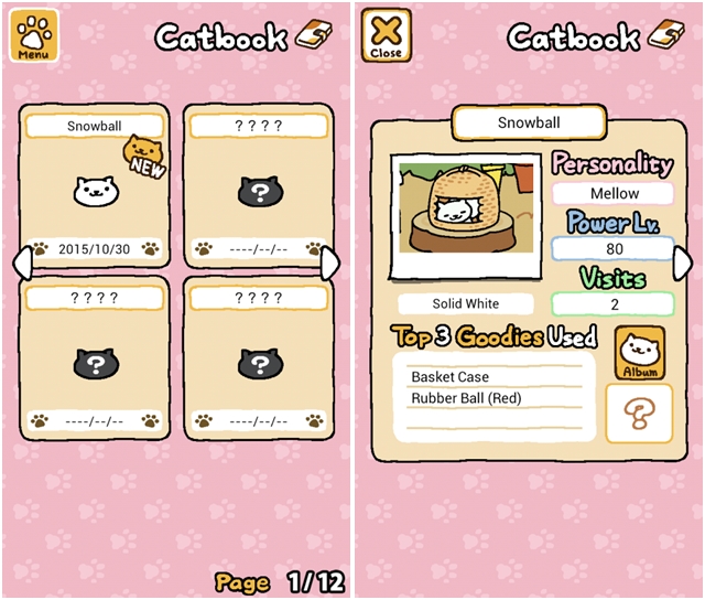 Neko Atsume เกมทาสแมวเวอร์ชั่นภาษาอังกฤษ